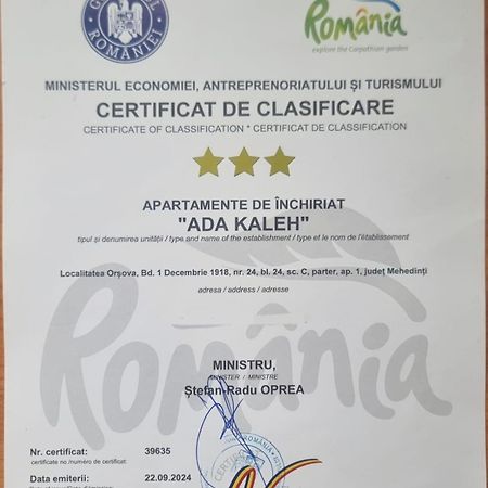 Apartment Ada Kaleh Orşova Buitenkant foto